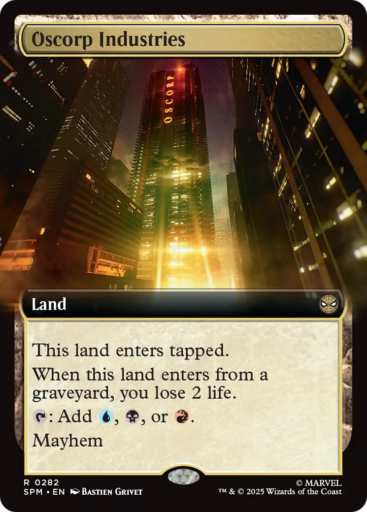 Oscorp Industries (Extended Art) [Marvel's Spider-Man] | Exor Games New Glasgow