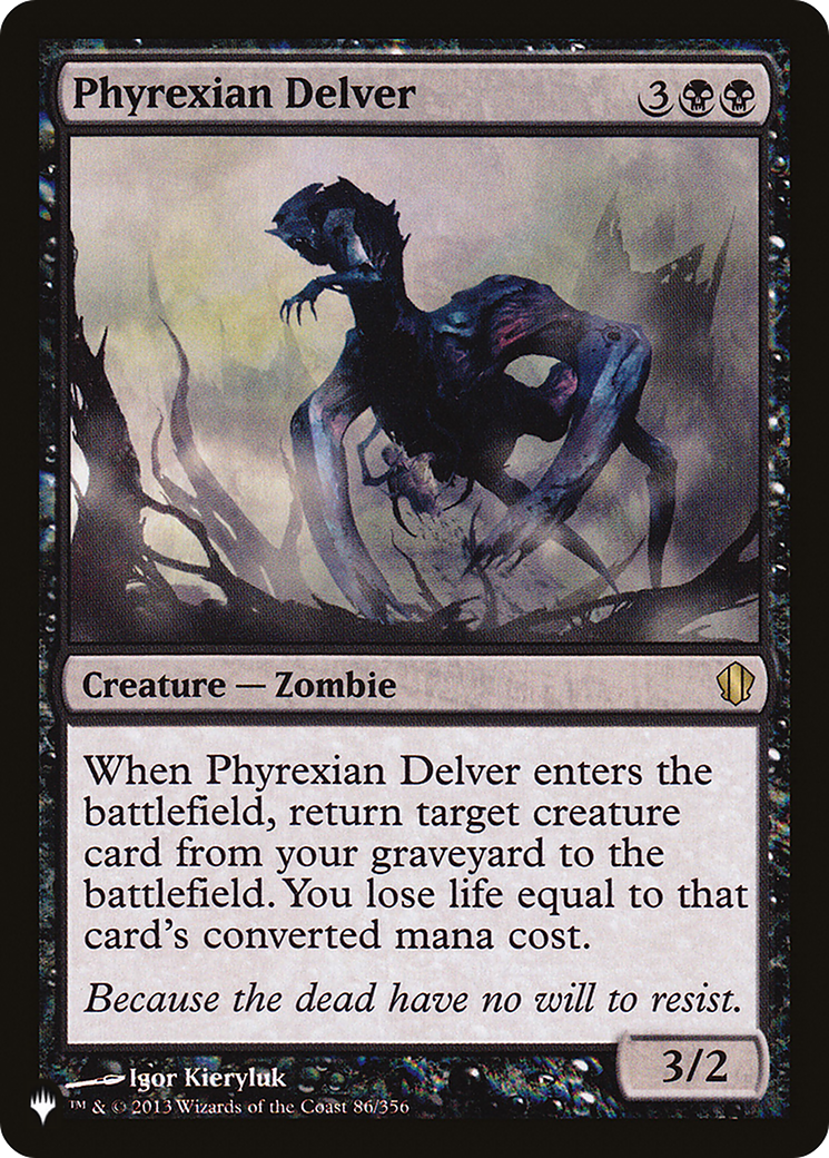 Phyrexian Delver [The List] | Exor Games New Glasgow