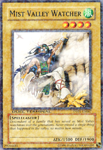 Mist Valley Watcher [DT01-EN067] Common | Exor Games New Glasgow