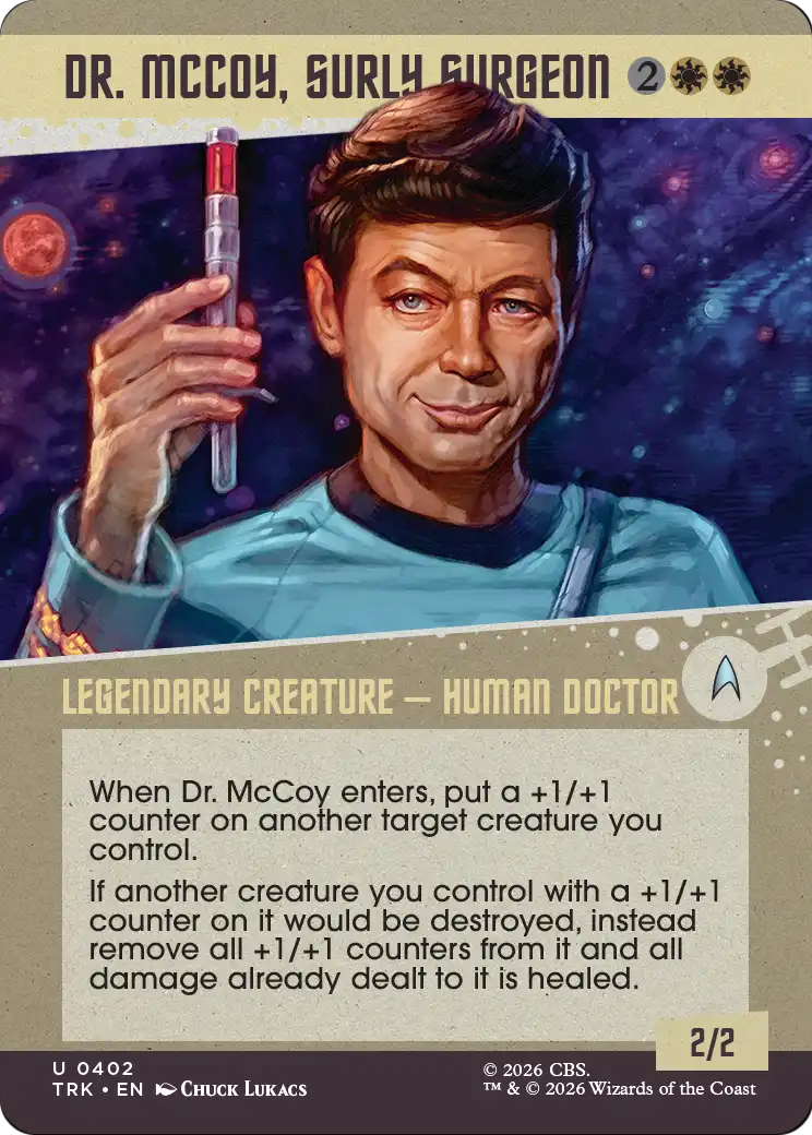 Dr. McCoy, Surly Surgeon (Showcase) [Star Trek] | Exor Games New Glasgow