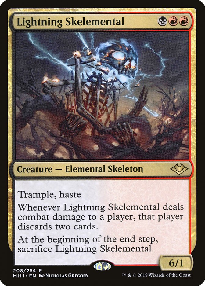 Lightning Skelemental [Modern Horizons] | Exor Games New Glasgow