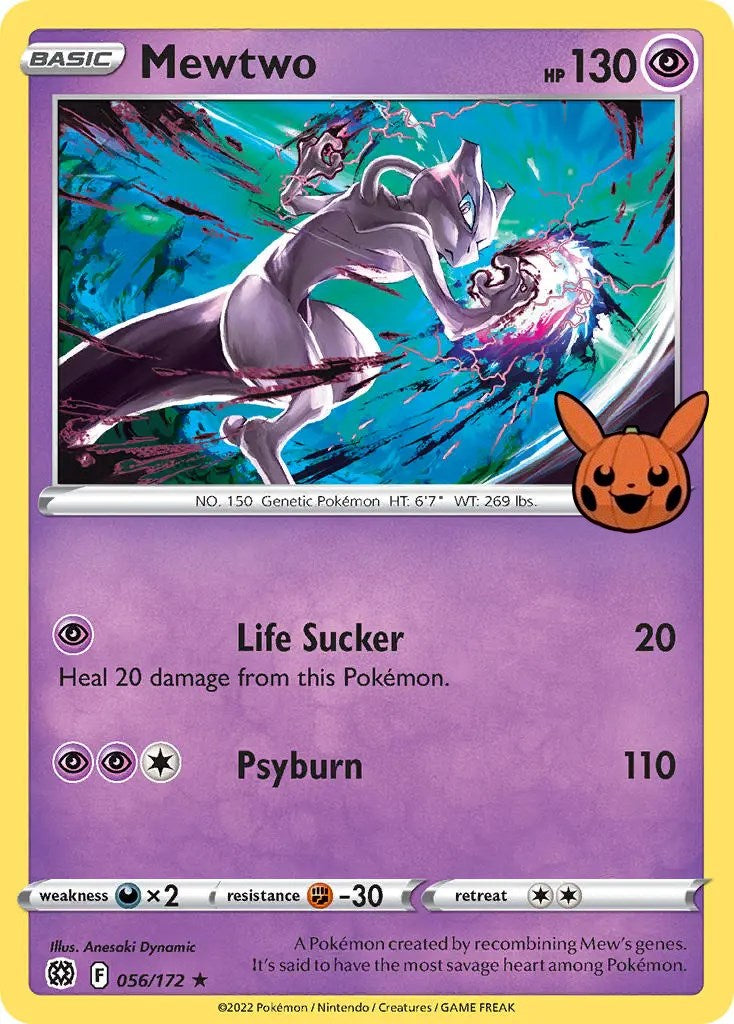 Mewtwo (056/172) [Trick or Trade] | Exor Games New Glasgow