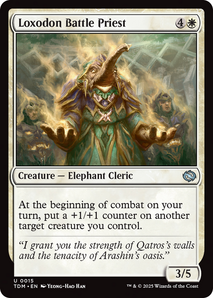 Loxodon Battle Priest [Tarkir: Dragonstorm] | Exor Games New Glasgow