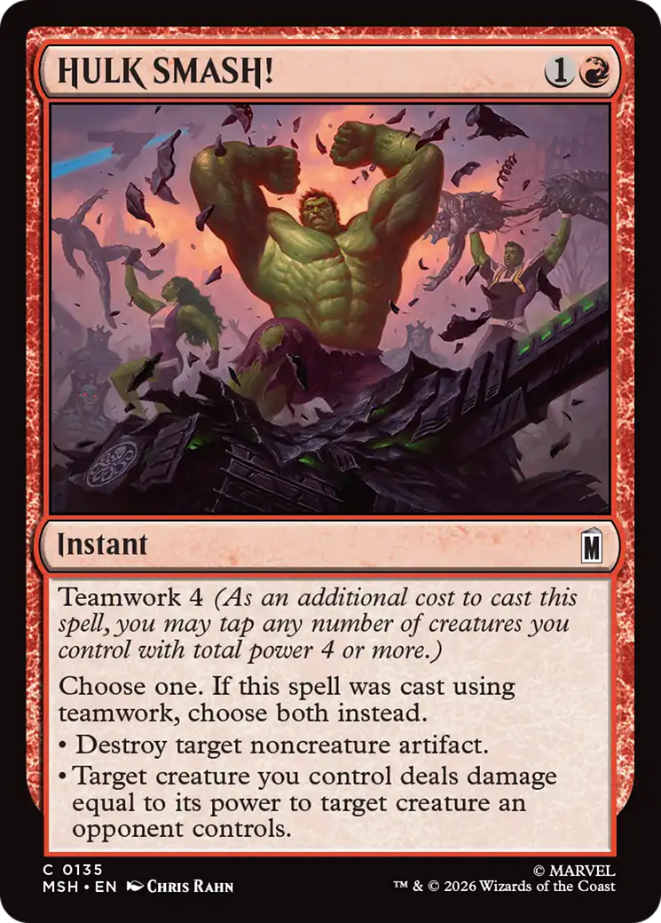 HULK SMASH! [Marvel Super Heroes] | Exor Games New Glasgow