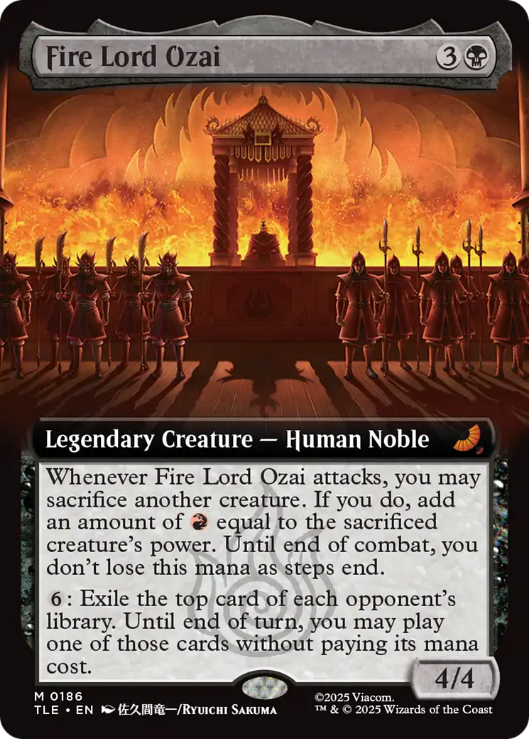 Fire Lord Ozai (Extended Art) [Avatar: The Last Airbender: Eternal-Legal] | Exor Games New Glasgow