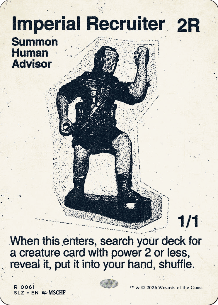 Imperial Recruiter (0061) [Secret Lair x MSCHF: The Zeta Set] | Exor Games New Glasgow