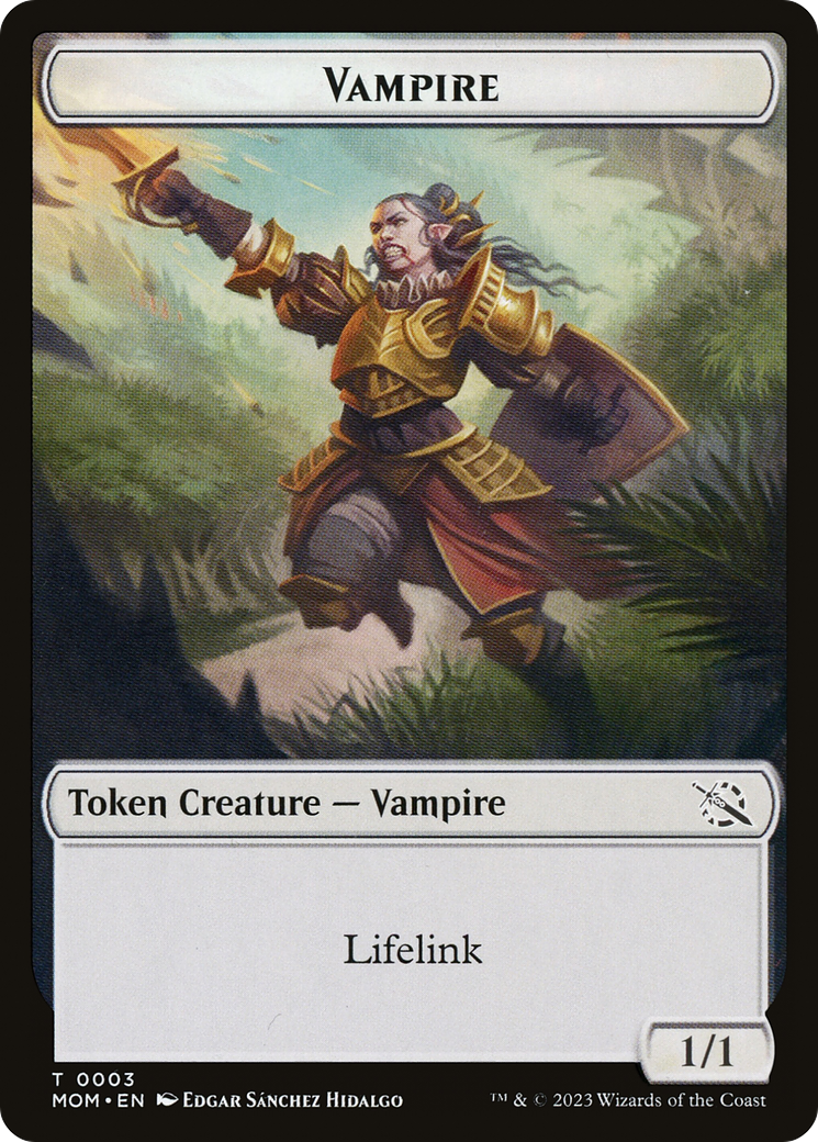 Vampire // Horse Double-Sided Token [The List] | Exor Games New Glasgow
