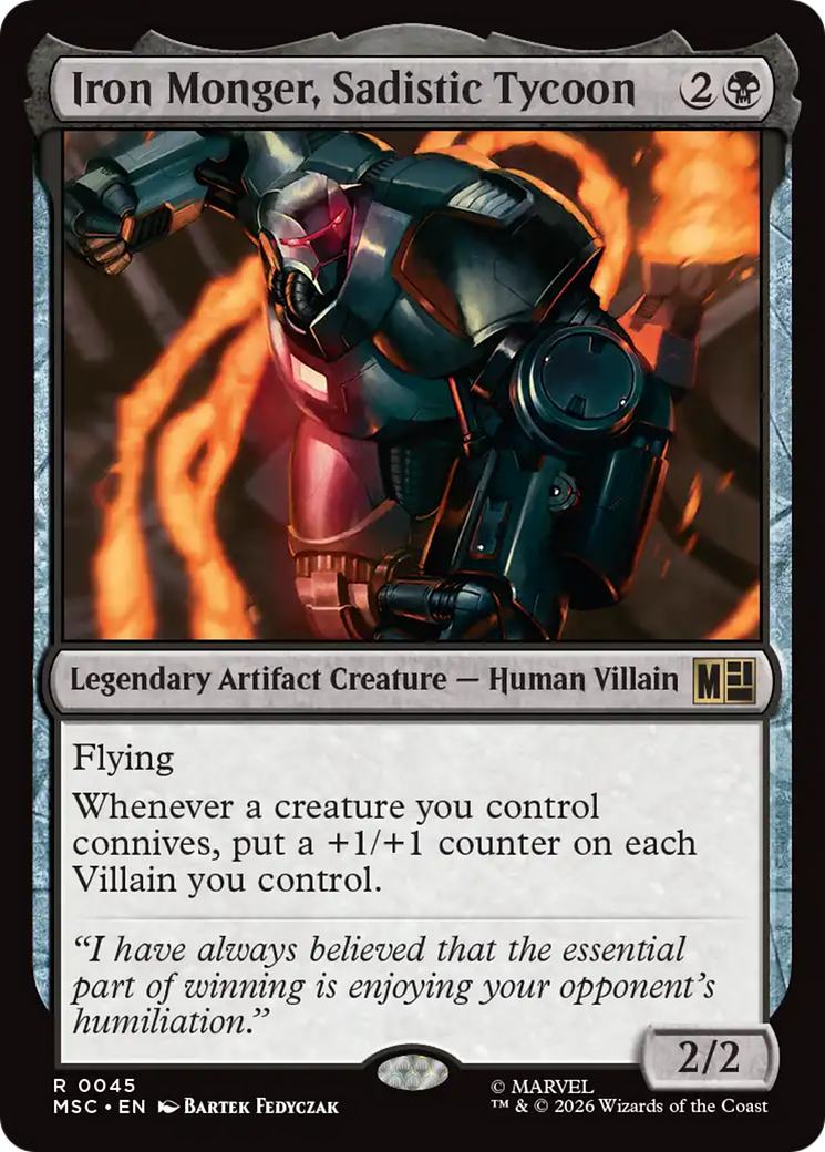 Iron Monger, Sadistic Tycoon [Marvel Super Heroes Commander] | Exor Games New Glasgow