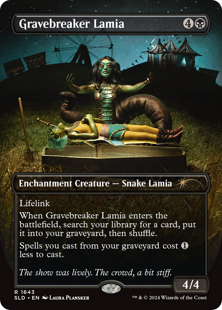 Gravebreaker Lamia (Rainbow Foil) [Secret Lair Drop Series] | Exor Games New Glasgow