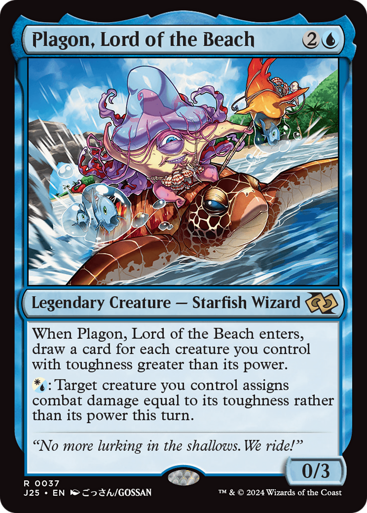 Plagon, Lord of the Beach (Anime) [Foundations Jumpstart] | Exor Games New Glasgow