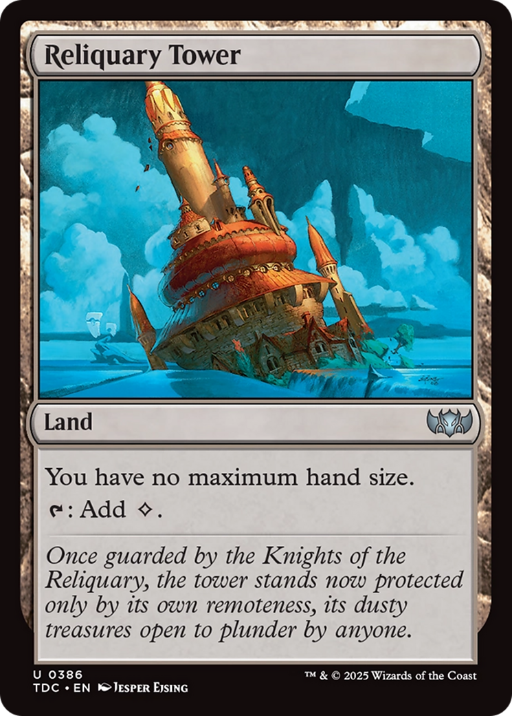Reliquary Tower [Tarkir: Dragonstorm Commander] | Exor Games New Glasgow