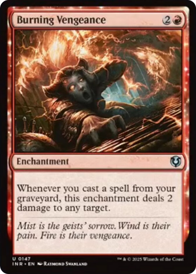 Burning Vengeance [Innistrad Remastered] | Exor Games New Glasgow