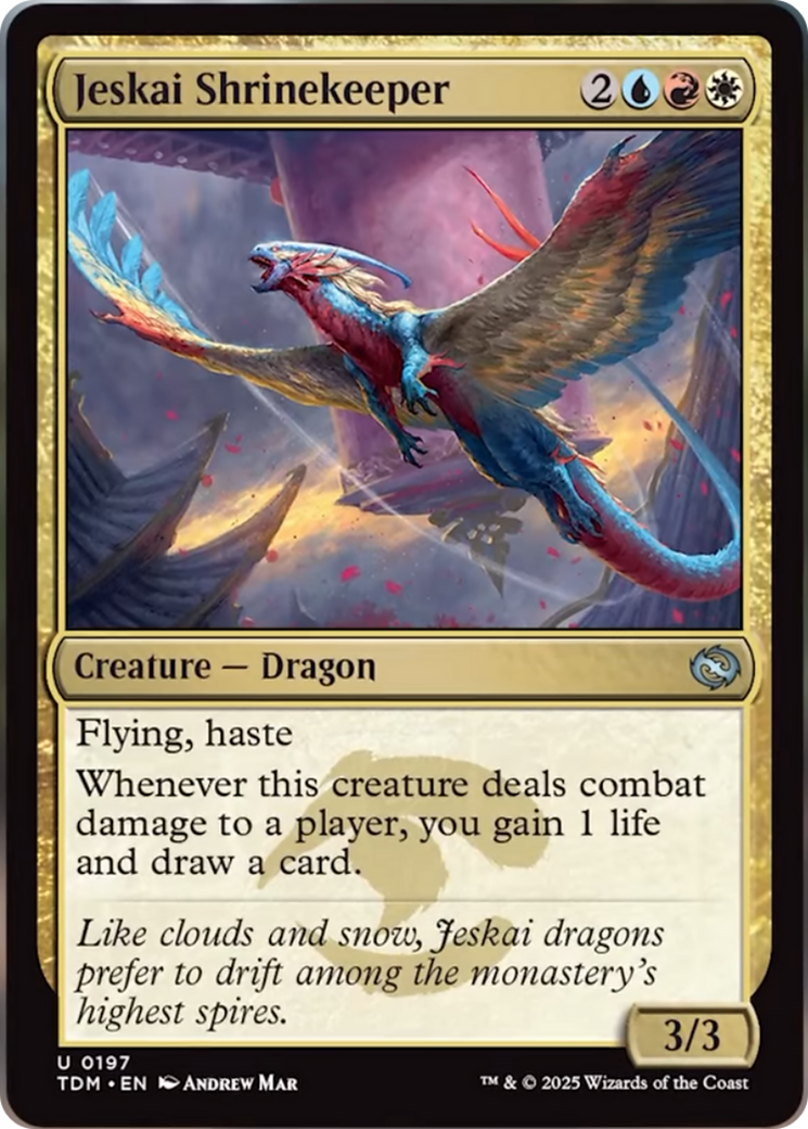 Jeskai Shrinekeeper [Tarkir: Dragonstorm] | Exor Games New Glasgow