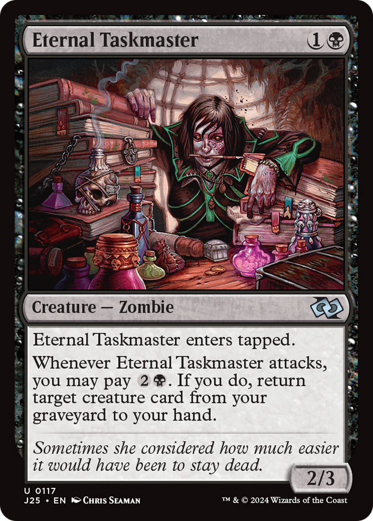 Eternal Taskmaster [Foundations Jumpstart] | Exor Games New Glasgow