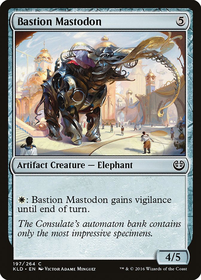 Bastion Mastodon [Kaladesh] | Exor Games New Glasgow