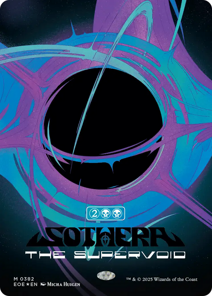 Sothera, the Supervoid (Singularity Foil) [Edge of Eternities] | Exor Games New Glasgow