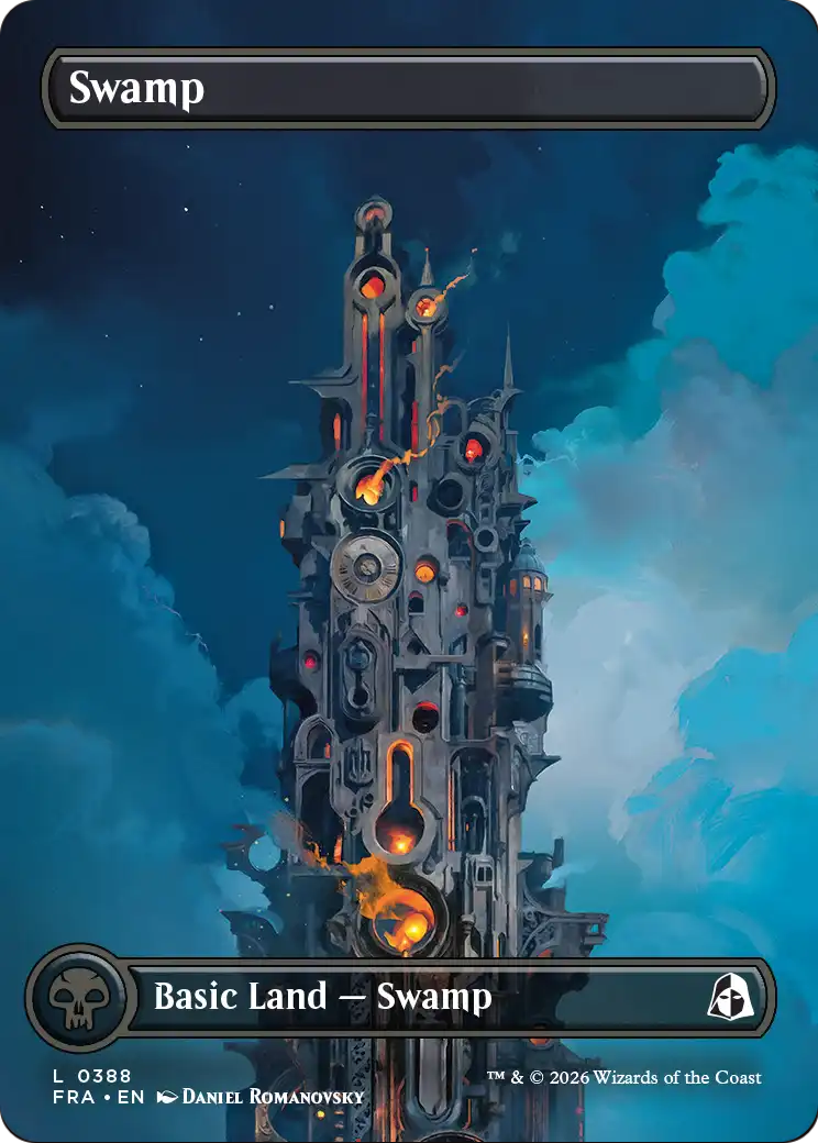 Swamp (Borderless) (0388) [Reality Fracture] | Exor Games New Glasgow
