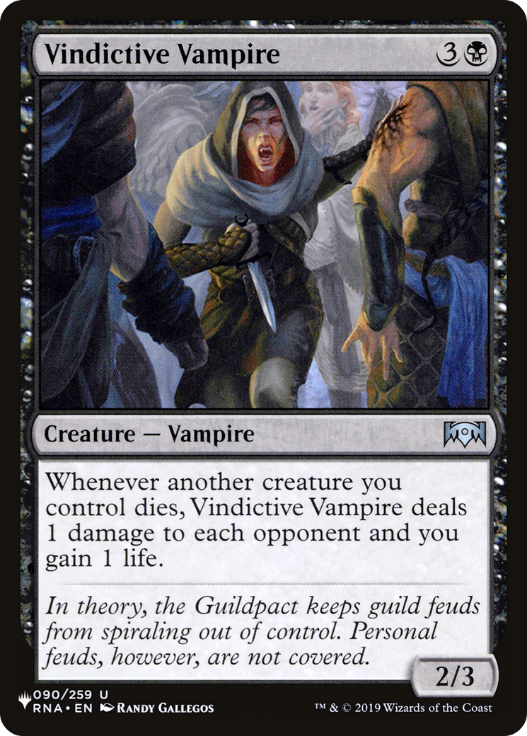 Vindictive Vampire [The List Reprints] | Exor Games New Glasgow