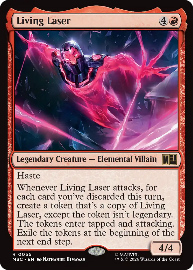 Living Laser [Marvel Super Heroes Commander] | Exor Games New Glasgow