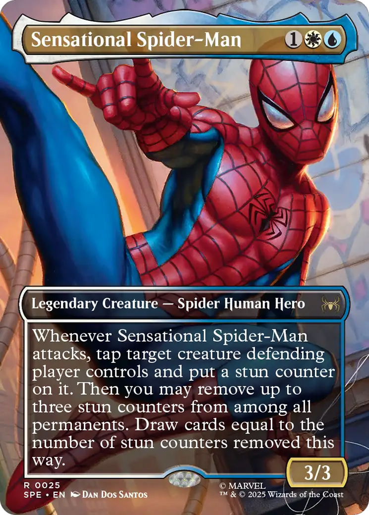 Sensational Spider-Man (Borderless) [Marvel's Spider-Man: Eternal-Legal] | Exor Games New Glasgow