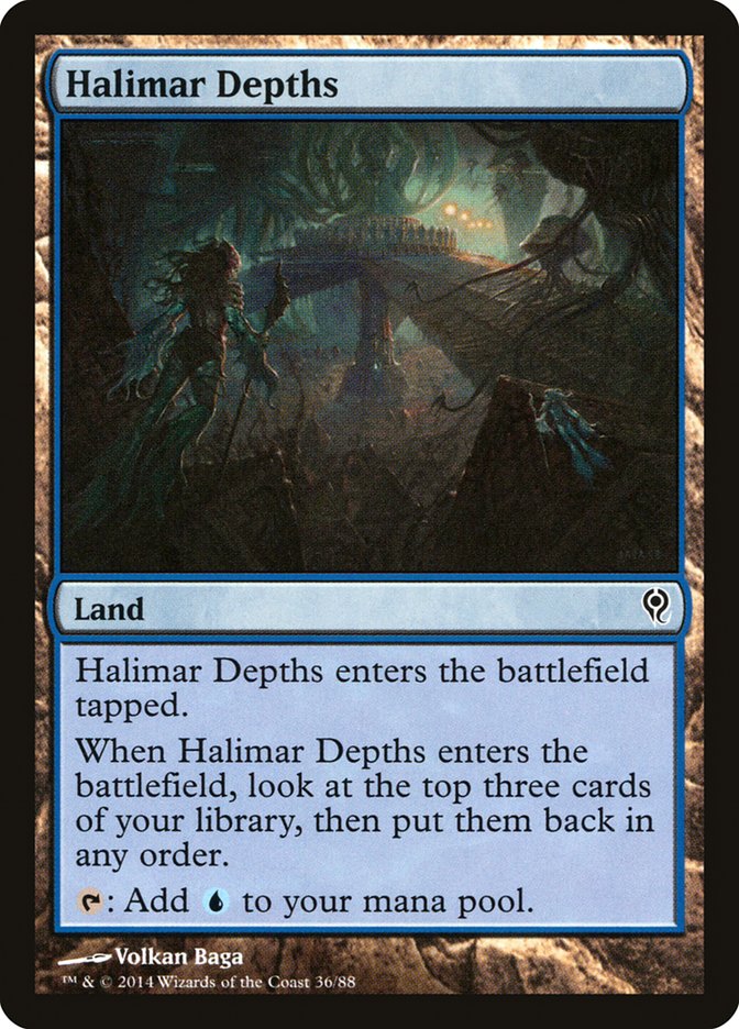 Halimar Depths [Duel Decks: Jace vs. Vraska] | Exor Games New Glasgow