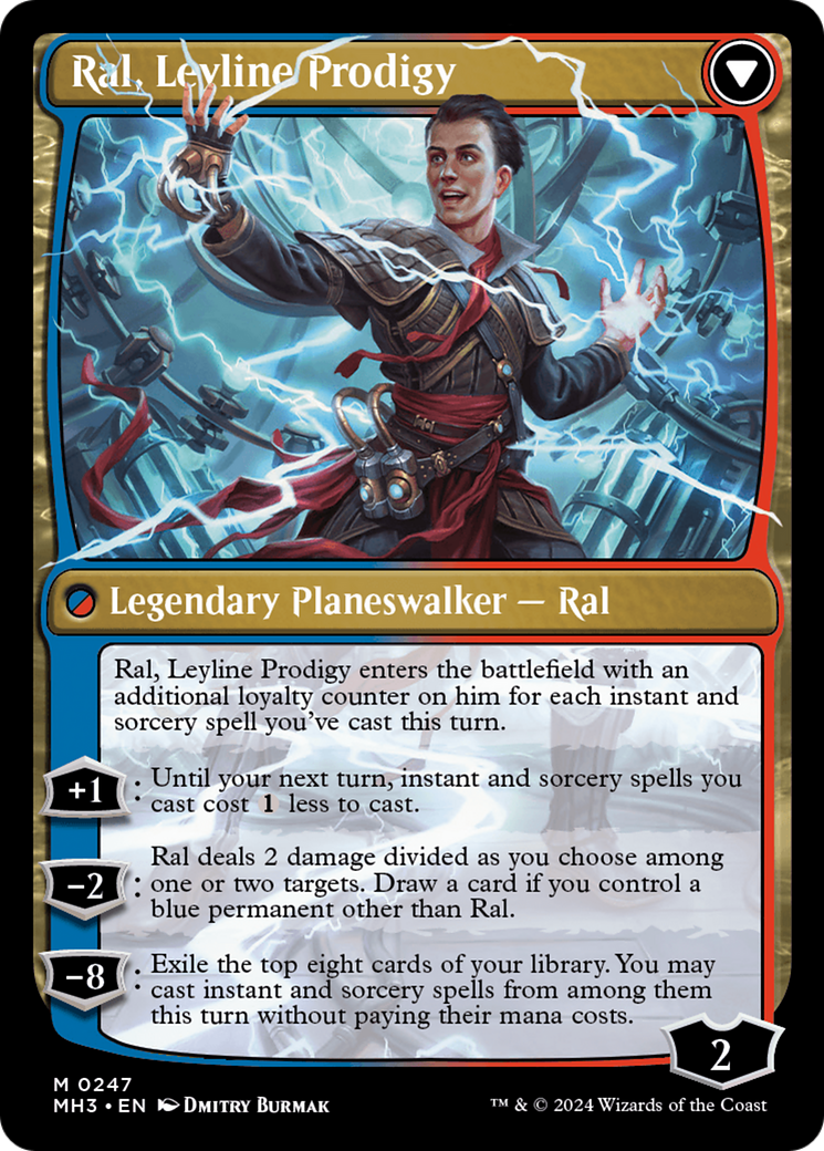 Ral, Monsoon Mage // Ral, Leyline Prodigy [Modern Horizons 3] | Exor Games New Glasgow