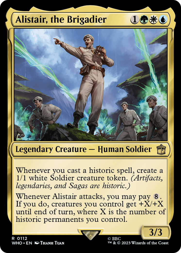 Alistair, the Brigadier [Doctor Who] | Exor Games New Glasgow