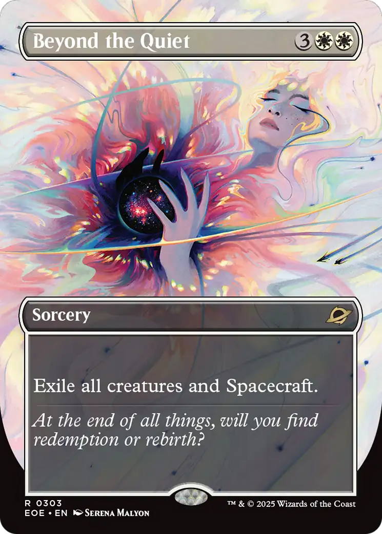 Beyond the Quiet (Borderless) [Edge of Eternities] | Exor Games New Glasgow