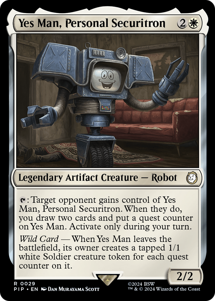 Yes Man, Personal Securitron [Fallout] | Exor Games New Glasgow