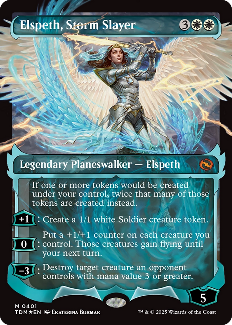 Elspeth, Storm Slayer (Showcase) [Tarkir: Dragonstorm] | Exor Games New Glasgow