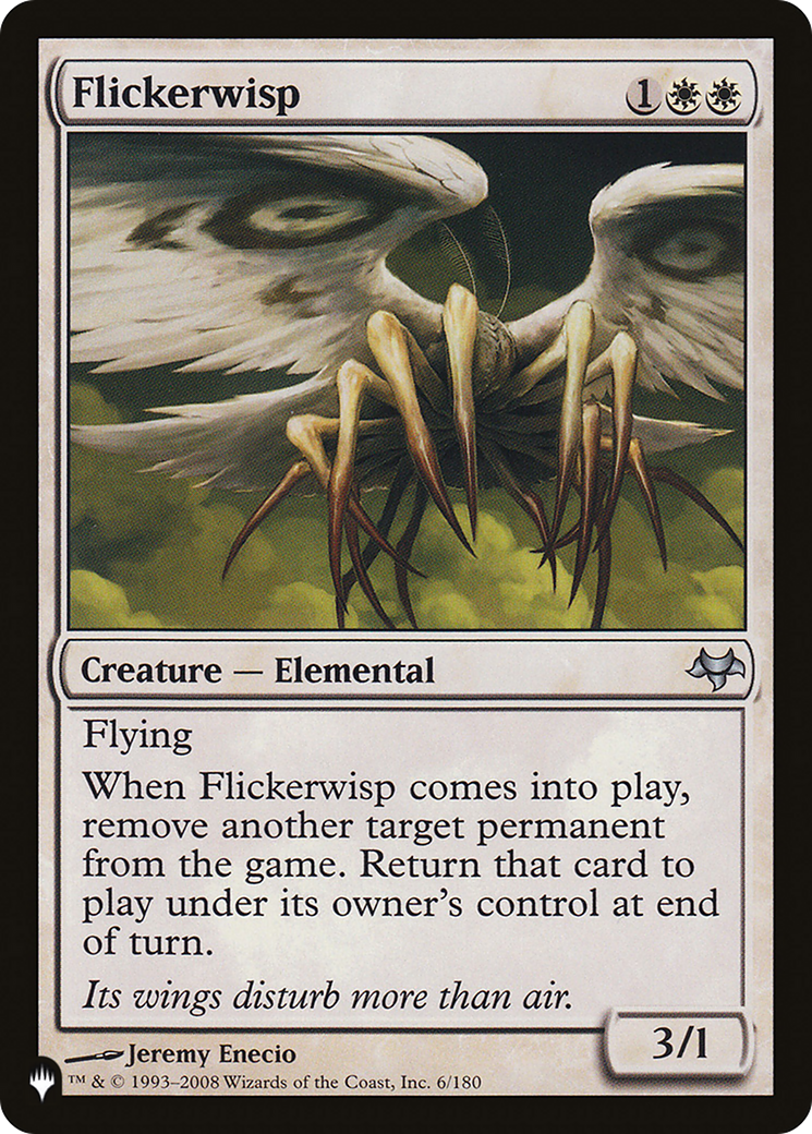 Flickerwisp [The List Reprints] | Exor Games New Glasgow