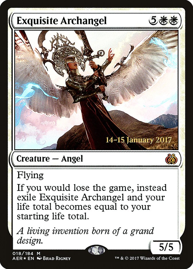 Exquisite Archangel [Aether Revolt Prerelease Promos] | Exor Games New Glasgow