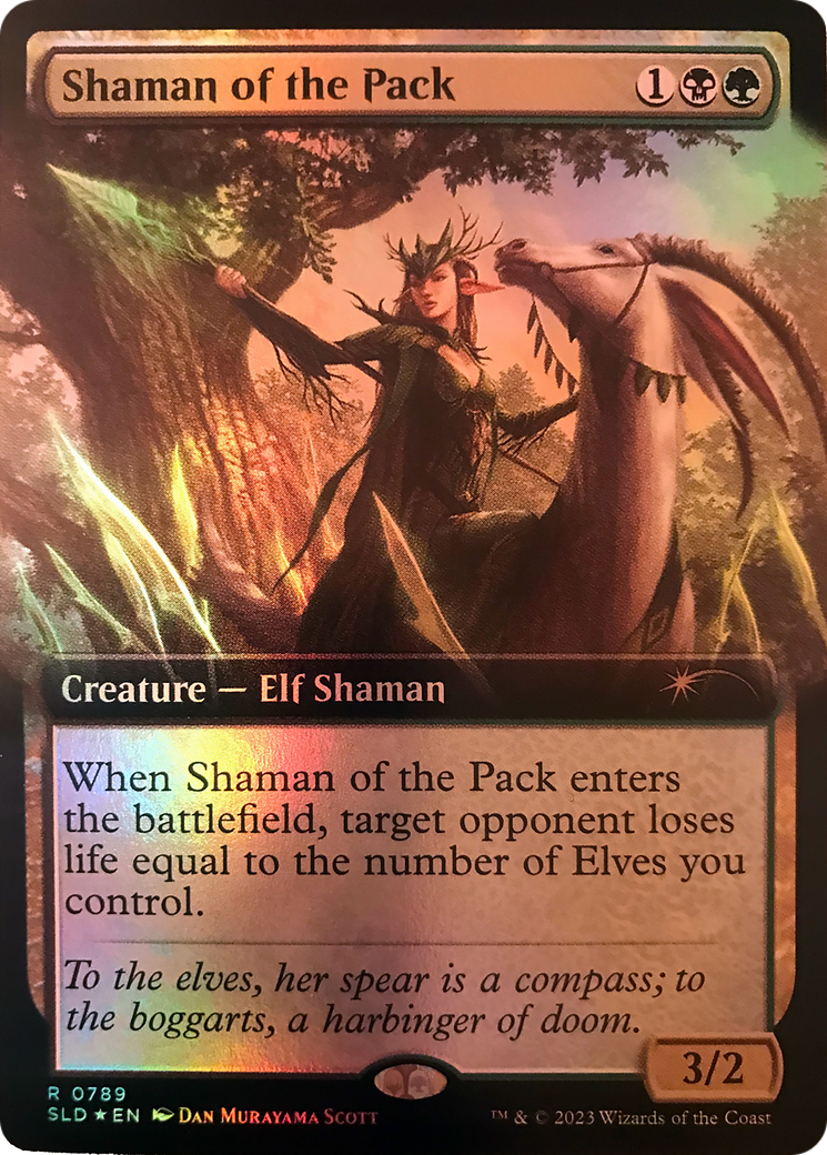 Shaman of the Pack (Extended Art) [Secret Lair Drop Series] | Exor Games New Glasgow