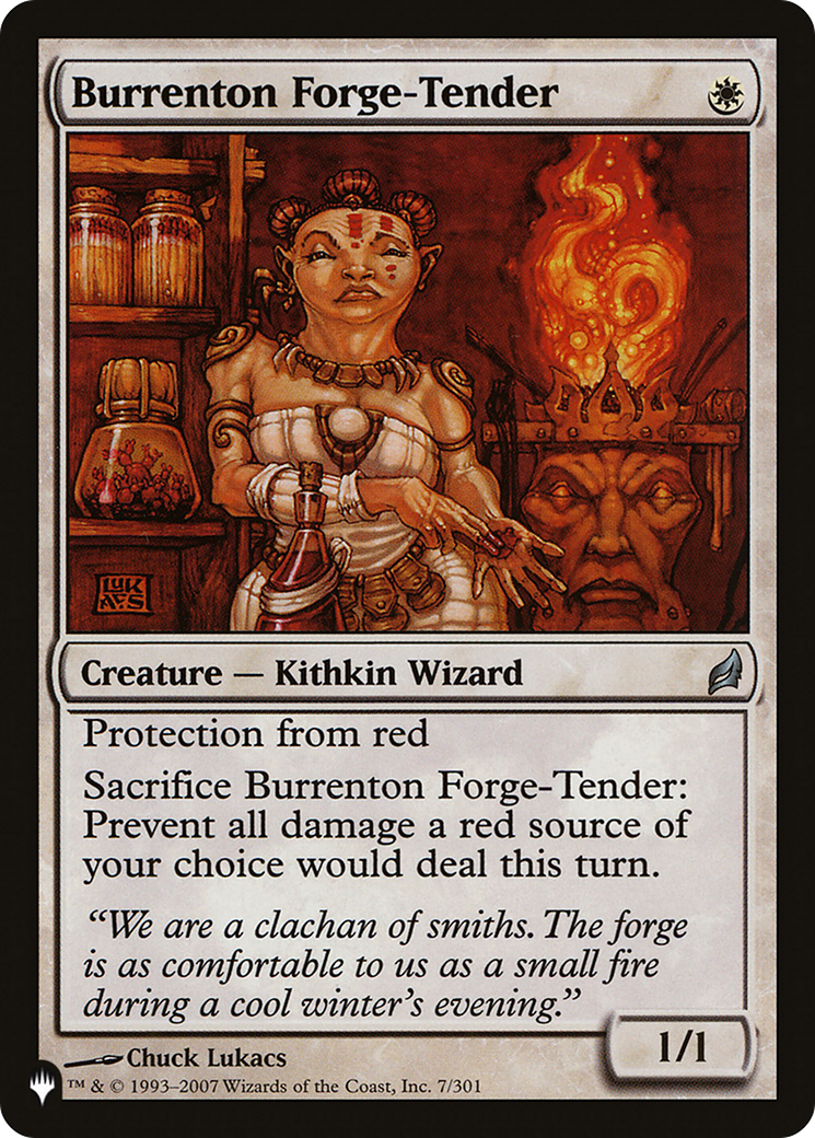 Burrenton Forge-Tender [The List Reprints] | Exor Games New Glasgow