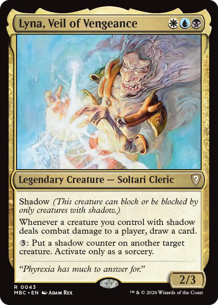 Lyna, Veil of Vengeance [Mystery Booster: Commander Edition] | Exor Games New Glasgow