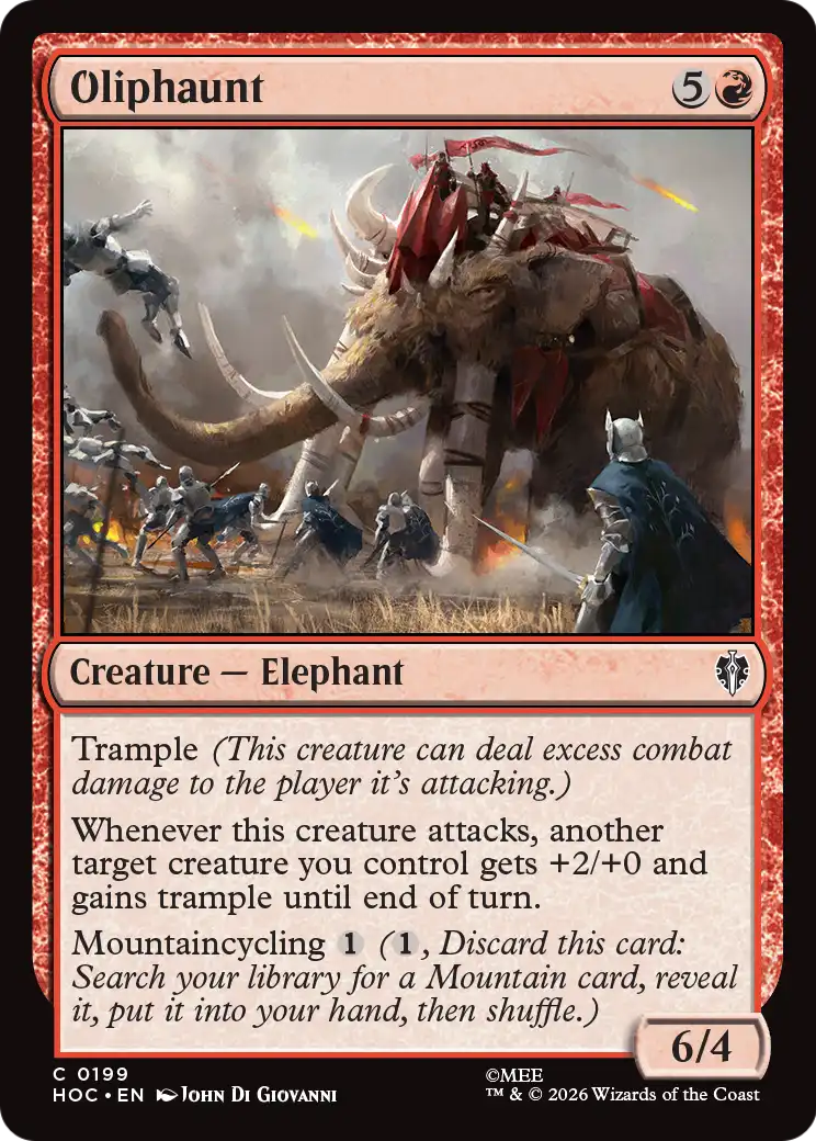 Oliphaunt [The Hobbit: Eternal-Legal] | Exor Games New Glasgow