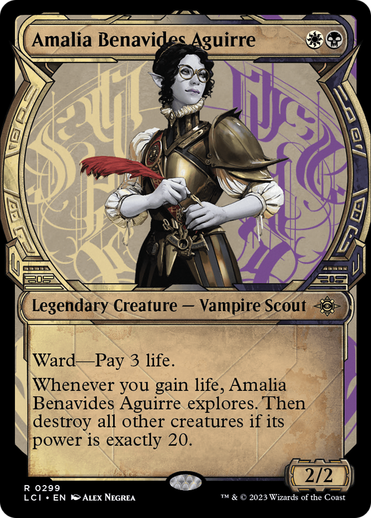 Amalia Benavides Aguirre (Showcase) [The Lost Caverns of Ixalan] | Exor Games New Glasgow