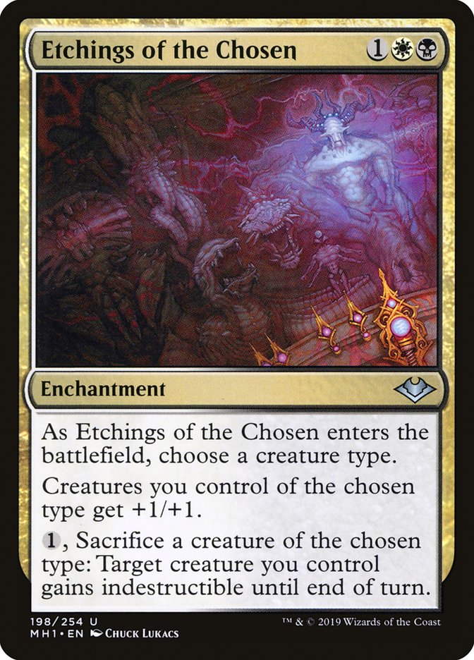 Etchings of the Chosen [Modern Horizons] | Exor Games New Glasgow