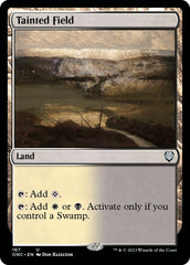 Tainted Field [Phyrexia: All Will Be One Commander] | Exor Games New Glasgow