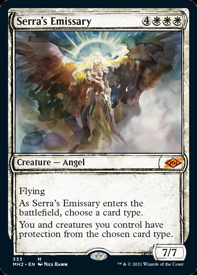 Serra's Emissary (Sketch) [Modern Horizons 2] | Exor Games New Glasgow