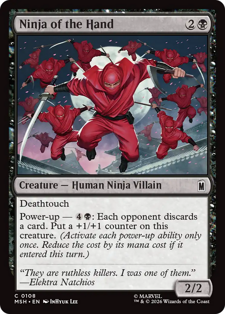 Ninja of the Hand [Marvel Super Heroes] | Exor Games New Glasgow