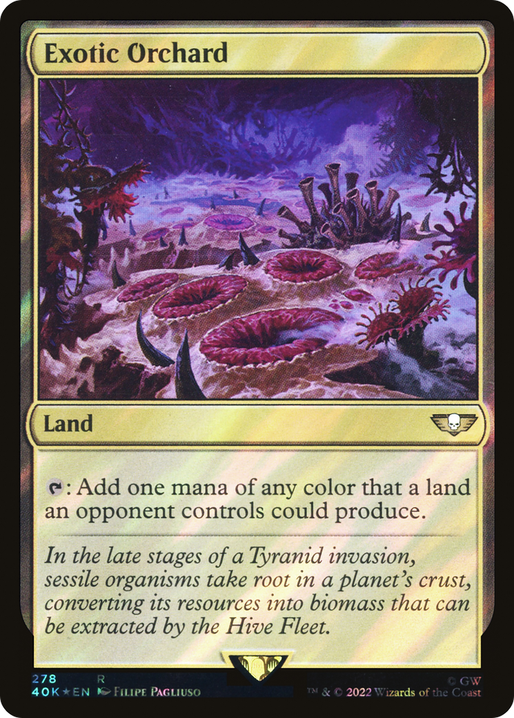Exotic Orchard (Surge Foil) [Marvel Super Heroes Commander] | Exor Games New Glasgow