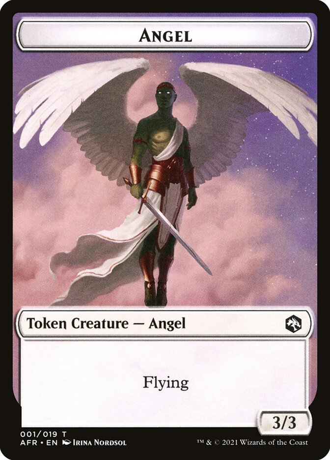 Angel // Dog Illusion Double-Sided Token [Dungeons & Dragons: Adventures in the Forgotten Realms Tokens] | Exor Games New Glasgow