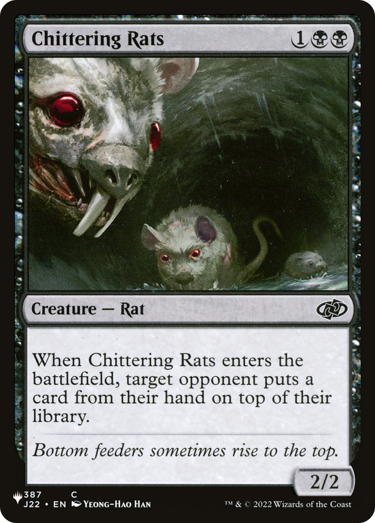 Chittering Rats [The List Reprints] | Exor Games New Glasgow