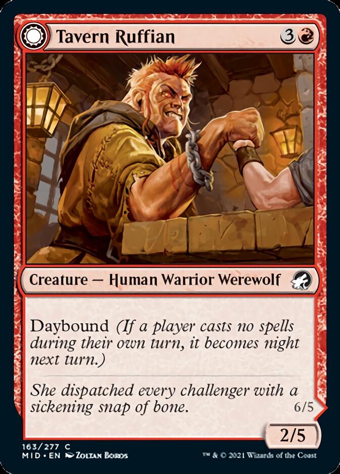 Tavern Ruffian // Tavern Smasher [Innistrad: Midnight Hunt] | Exor Games New Glasgow