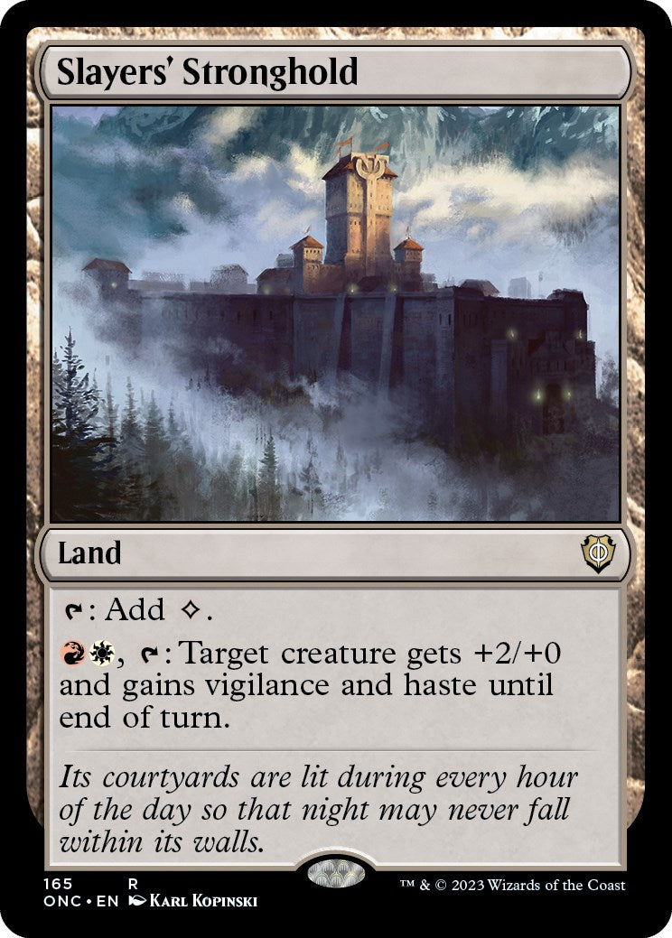 Slayers' Stronghold [Phyrexia: All Will Be One Commander] | Exor Games New Glasgow
