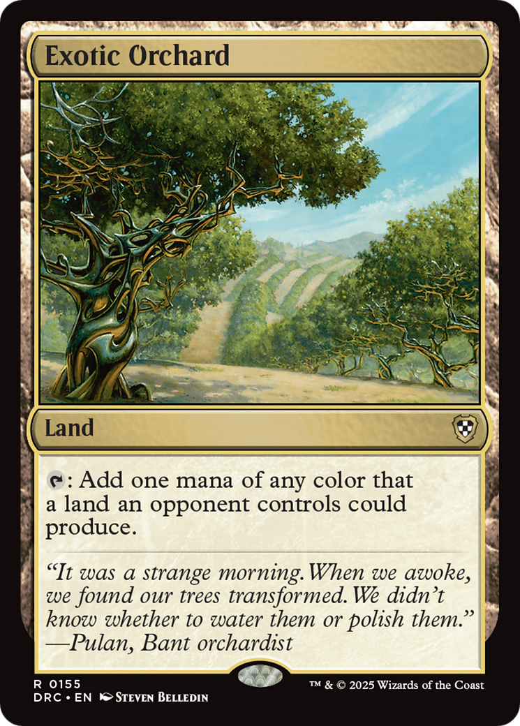 Exotic Orchard [Aetherdrift Commander] | Exor Games New Glasgow