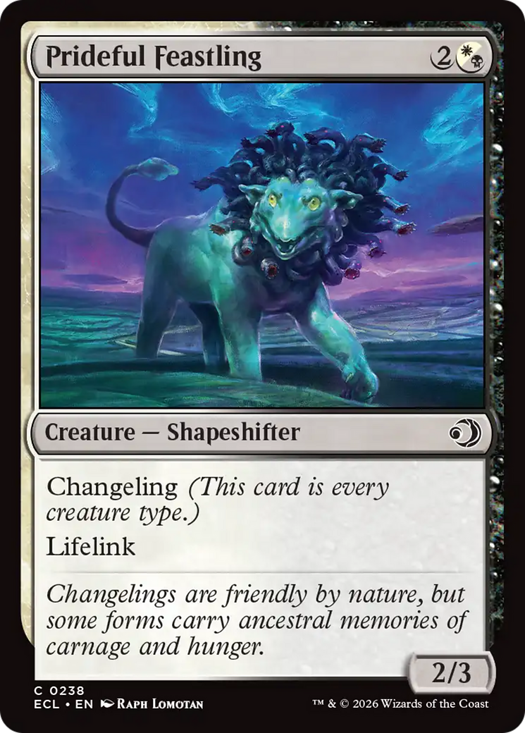 Prideful Feastling [Lorwyn Eclipsed] | Exor Games New Glasgow