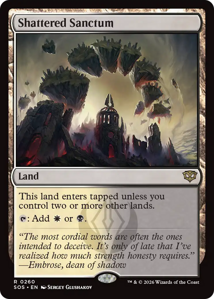 Shattered Sanctum [Secrets of Strixhaven] | Exor Games New Glasgow