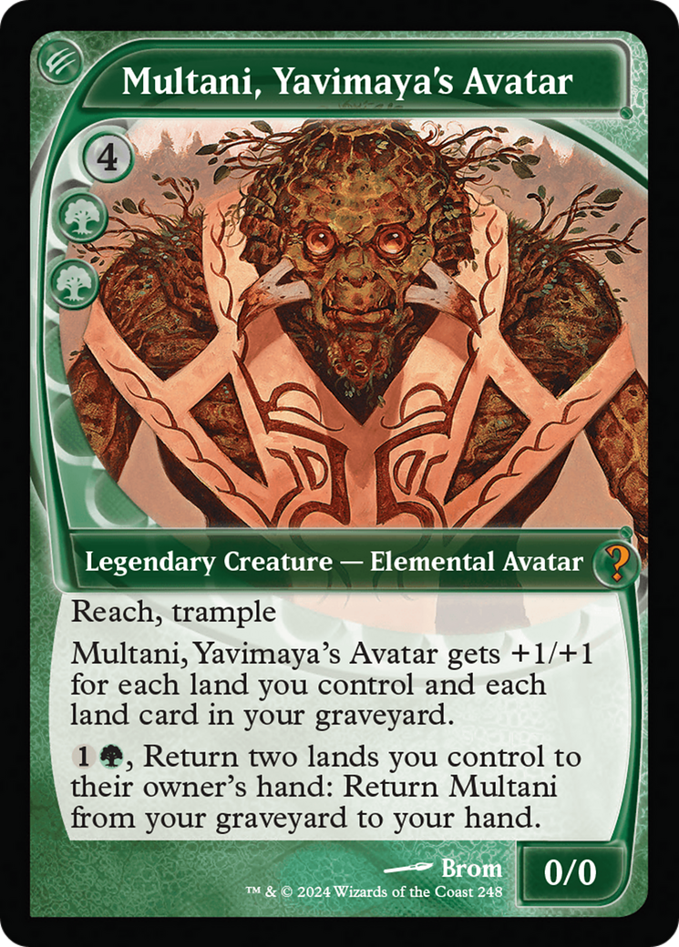 Multani, Yavimaya's Avatar (Future Sight) [Mystery Booster 2] | Exor Games New Glasgow